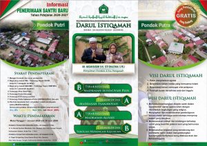 Pendaftaran Santri Baru Pondok Pesantren Modern Darul Istiqamah Barabai Kalimantan selatan