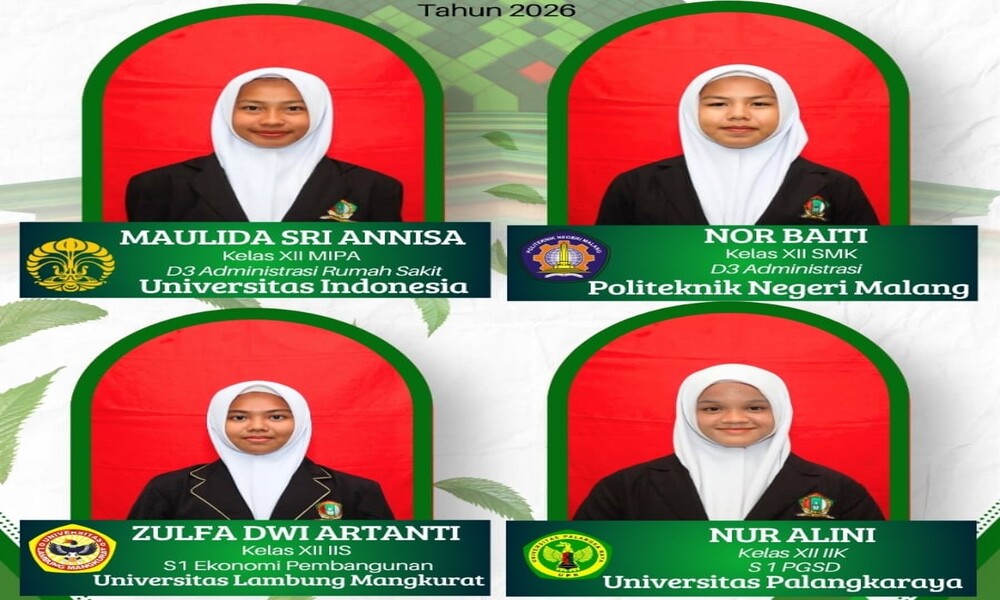 Empat Santriwati PPM Darul Istiqamah Lolos SNBP 2026, Ukir Prestasi ke Perguruan Tinggi Negeri